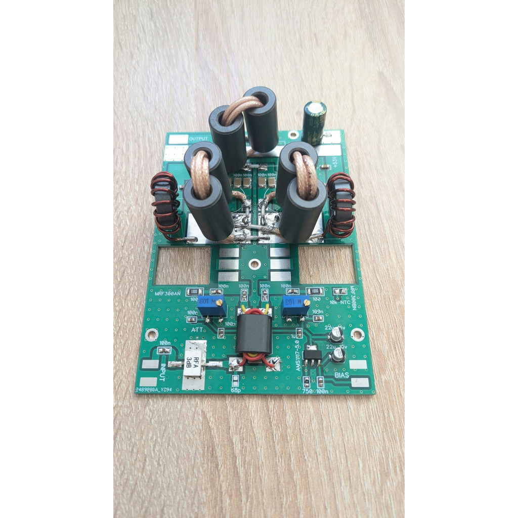 600W MRF300 LDMOS HF/6M Усилитель мощности 160-6m PCB Ham Radio DIY SSB