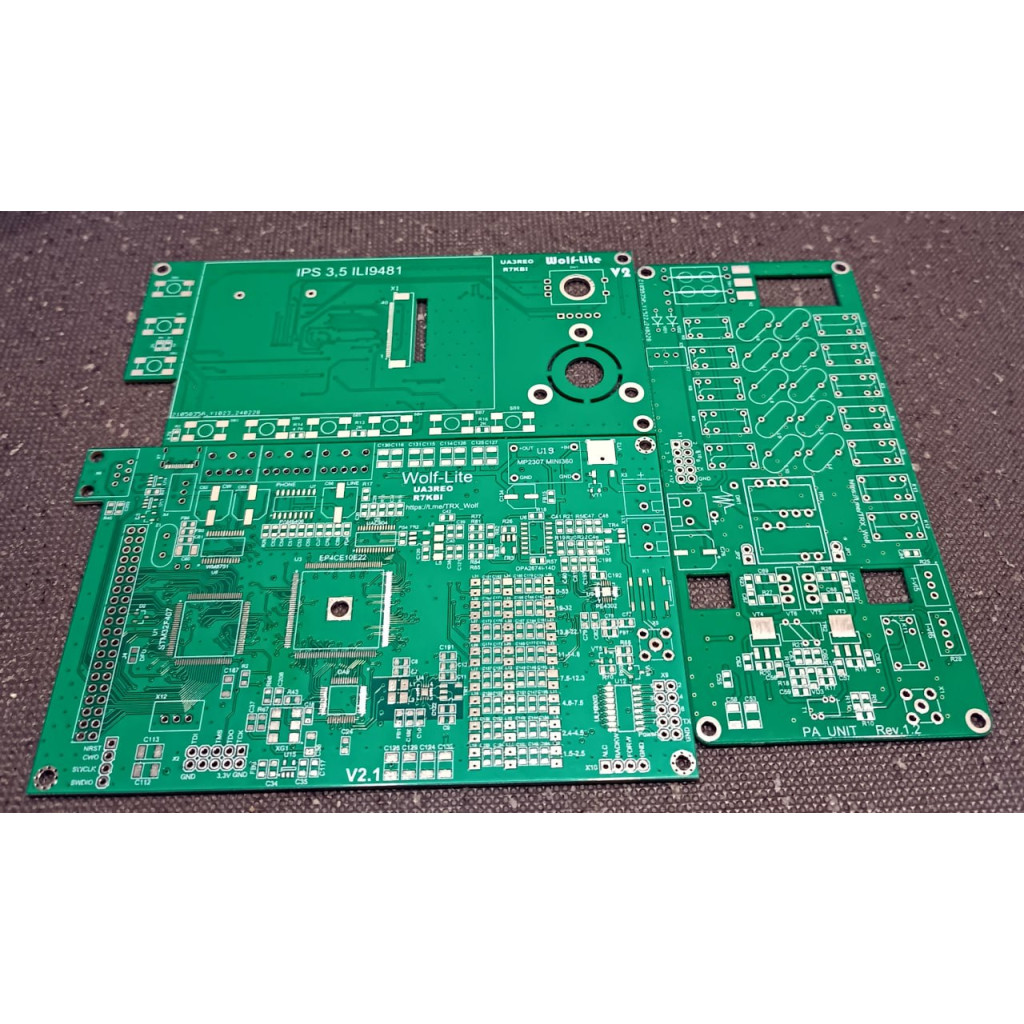 Wolf-Lite UA3REO Wolf SDR DUC/DDC HF VHF FT8 WiFi Bluetooth Wolf-Lite UA3REO Wolf SDR DUC/DDC HF VHF FT8 WiFi Bluetooth