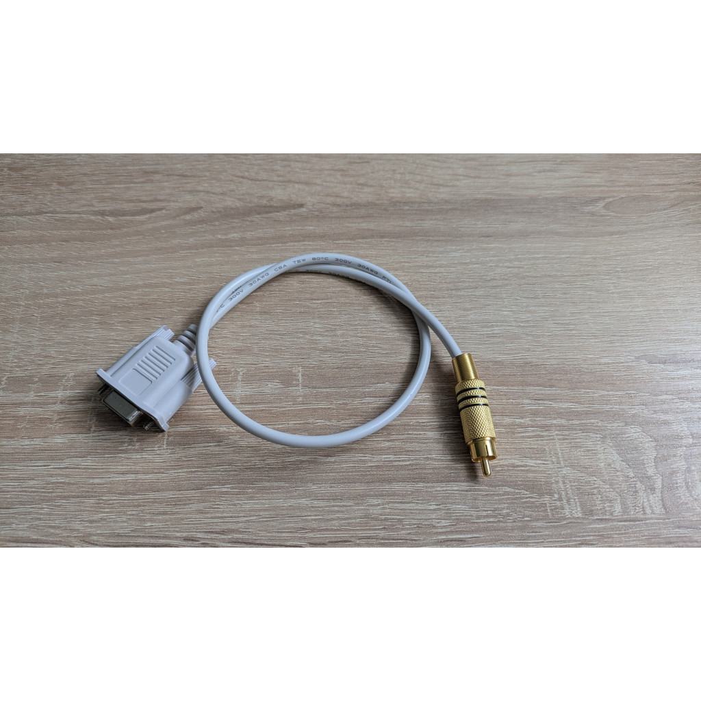 Кабель DB9 - RCA PTT для Brick2 SDR Кабель DB9 - RCA PTT для Brick2 SDR