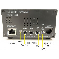 Brick2 SDR Hermes-Lite DUC/DDC Transceiver Amateur Funk Radio Anan 10