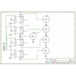 Switch Antennenumschalter 4xPL 4-Wege Schalter bis 60 MHz