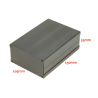 Aluminum Box Alloy Enclosure 150x105x55mm Extruded Aluminum Box DIY